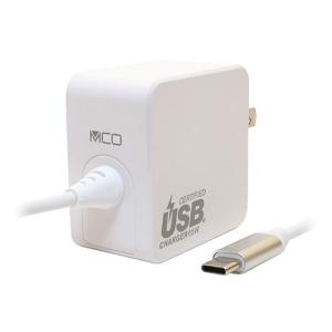 MCO GaN USB-PDケーブル一体型 65w 白 1.5m IPA-GC15AN/WH｜buzzfurniture