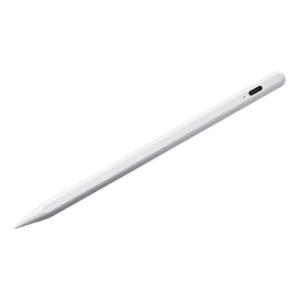 サンワサプライ Apple iPad専用充電式極細タッチペン ホワイト PDA-PEN56W｜buzzfurniture