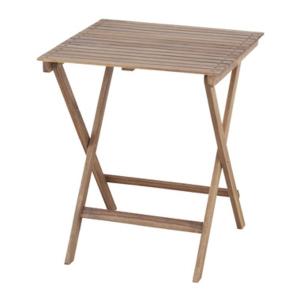 折りたたみテーブル キャンプテーブル 約幅60cm 木製 アカシア オイル仕上げ 木目調 Byron バイロン アウトドア レジャー｜buzzfurniture
