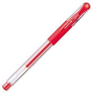 （まとめ）三菱鉛筆 ボールペン シグノ UM151.15 極細 赤〔×20セット〕