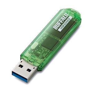 バッファロー USB3.0対応 USBメモリー スタンダードモデル 16GB グリーン RUF3-C16GA-GR｜buzzfurniture