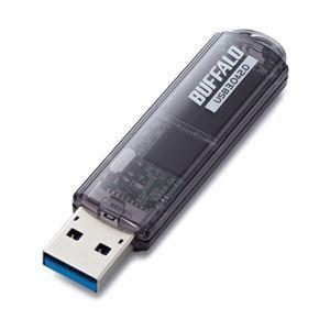 バッファロー USB3.0対応 USBメモリー スタンダードモデル 64GB ブラック RUF3-C64GA-BK｜buzzfurniture