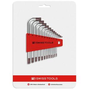 PB SWISS TOOLS 410H6-45CN L型ヘクスローブレンチセット（12本組）｜buzzfurniture