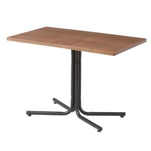 センターテーブル リビングテーブル 幅100cm ブラウン 長方形 スチールフレーム ダリオ カフェテーブル リビング ダイニング｜buzzfurniture