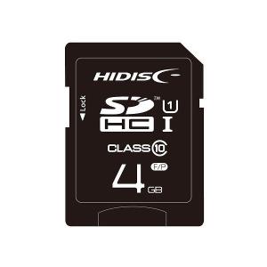 （まとめ）ハイディスク SDHCカード 4GBclass10 UHS-I対応 HDSDH4GCL10UIJP3 1枚〔×5セット〕｜buzzfurniture