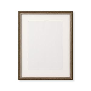 超軽量 水彩額 366P水彩額 F4 〔 333×242ｍｍ 〕ブラウン/グレー 絵画 額 額縁 フレーム