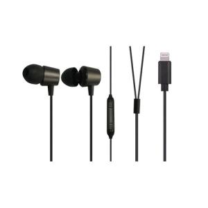 VERTEX Lightning Earphones ガンメタリック VTH-AP02GM｜buzzhobby2