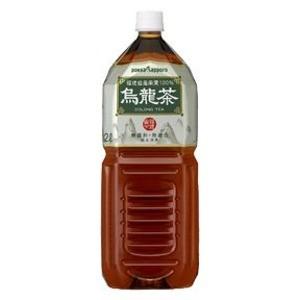 〔まとめ買い〕ポッカサッポロ 烏龍茶 ペットボトル 2.0L 6本入り（1ケース）〔代引不可〕｜buzzhobby2