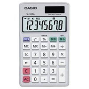 （まとめ）カシオ CASIO 手帳サイズ電卓 SL-300A-N〔×4セット〕｜buzzhobby2