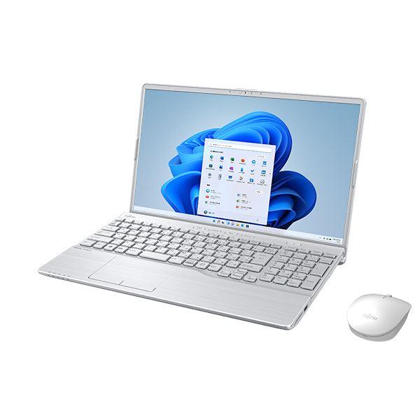 FUJITSU LIFEBOOK AH53/G2 ファインシルバー (Corei7-1260P/8G...