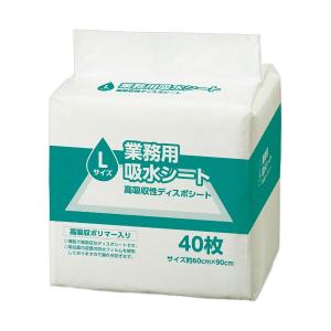 TANOSEE 業務用吸水シート Lサイズ（スーパーワイド） 1パック（40枚）｜buzzhobby