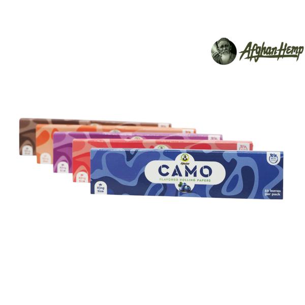 AFGHAN HEMP CAMO FLAVORED ROLLING PAPERS アフガンヘンプ カ...