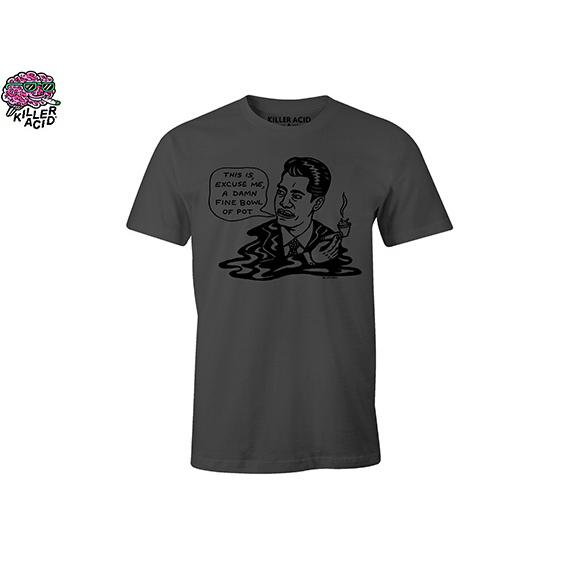 KILLER ACID キラーアシッド DAMN FINE BOWL OF POT Tシャツ SMO...