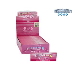 ELEMENTS PINK エレメンツ ピンクカラー ローリングペーパー 1 1/4｜buzzmontage