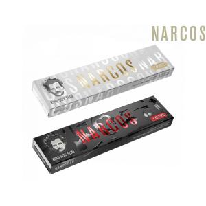 Aセット NARCOS KING SIZE SLIM ROLLING PAPER LIMITED EDITION TIPS ナルコス キングサイズ ローリングペーパー フィルターティップス付き｜buzzmontage