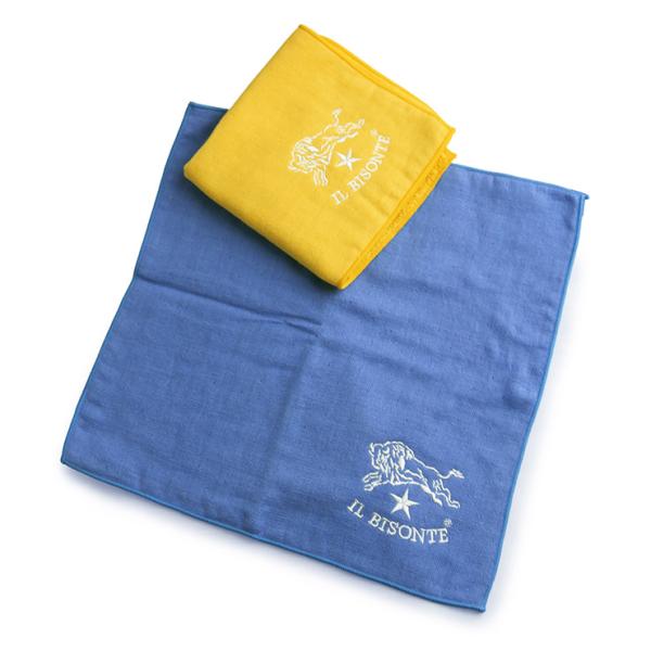 ILBISONTE イルビゾンテ　タオルハンカチ 54242　ミニタオル ハンカチ 今治タオル イエ...