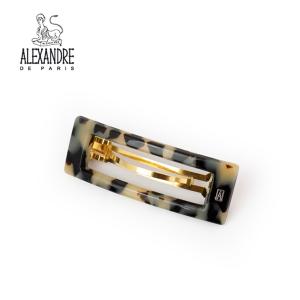 ALEXANDRE DE PARIS A フラワーモチーフ バレッタ バレッタ (8 cm)｜ALEXANDRE DE PARIS（アレクサンドル ドゥ パリ）