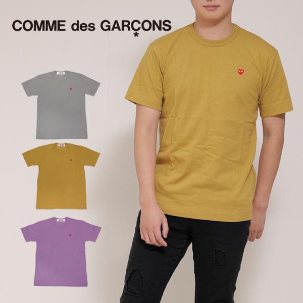 Comme des Garcons メンズ 半袖 Tシャツ PLAY Small Red Heart...