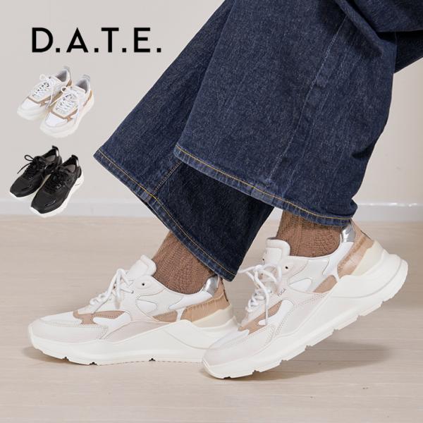 【並行輸入品】 D.A.T.E. デイト FUGA NATURAL スニーカー フーガ レディース ...