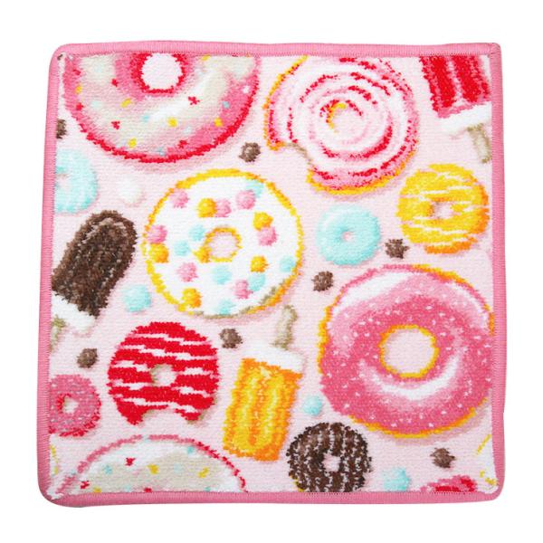 FEILER フェイラー ハンドタオル pink and sweet マカロン ハンカチ レディース...