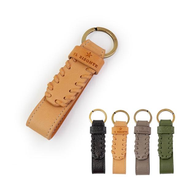 イルビゾンテ キーリング il bisonte キーホルダー SKH149 鍵 キーリング 本革 革...