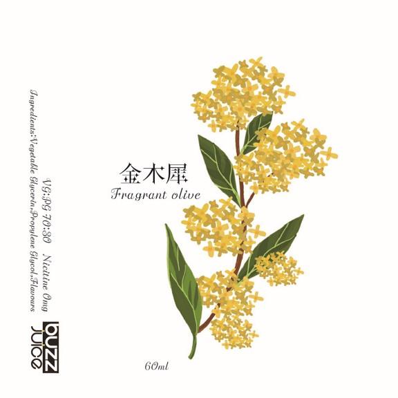 buzzjuice 金木犀フレーバー 60ml バズジュース キンモクセイ リキッド Fragran...