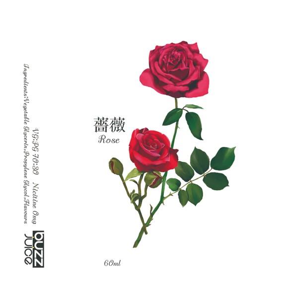 buzz juice 薔薇フレーバー 60ml バズジュース 薔薇 リキッド Rose 電子タバコ ...