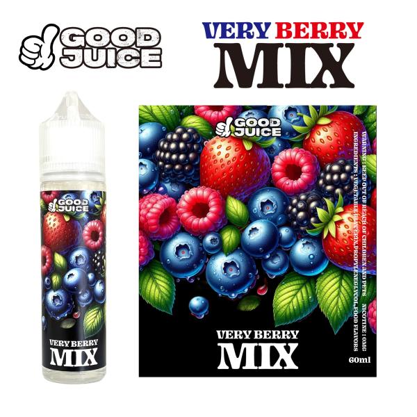 GOODJUICE Very Berry Mix ミックスベリー フレーバー 60ml グッドジュー...