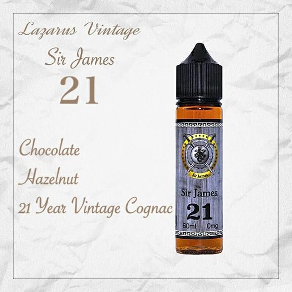 LazarusVintage SirJames 21 60ml リファインド21年チョコレートヘーゼ...