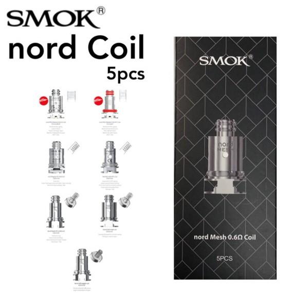 Smok Nord Coil 5個入り スモック ノード 交換用 コイル vape 電子タバコ メッ...