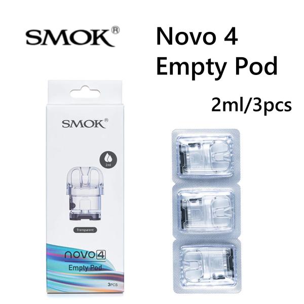 Smok Novo4 Empty Pod 3個入り スモック 交換用 コイル vape 電子タバコ ...