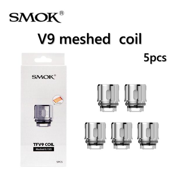 Smok V9 meshed Coil 5個入り スモック 交換用 コイル vape 電子タバコ メ...