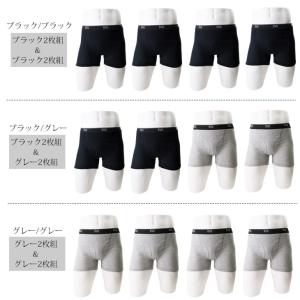 ボクサーパンツ 綿100% bvd 4枚組 セ...の詳細画像2