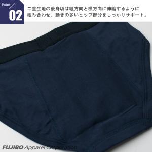 カラーセミビキニブリーフ M L bvd BV...の詳細画像5