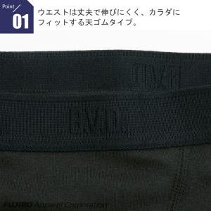 ロングボクサー M L 綿100% bvd B...の詳細画像4