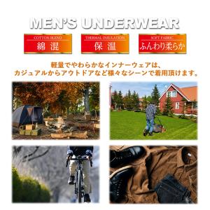 ロングボクサーパンツ メンズ あったか BVD...の詳細画像2