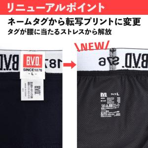 BVD ライトフィット メッシュ ローライズボ...の詳細画像5