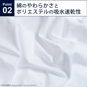 インナー シャツ メンズ Vネック 2枚組 b...の詳細画像2
