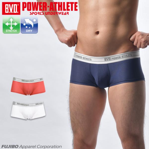 bvd BVD POWER-ATHLETE パワーアスリート メッシュ マイクロボクサーパンツ WE...