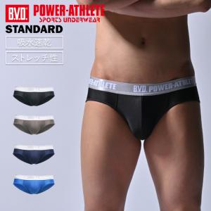 スーパービキニ BVD POWERATHLETE パワーアスリート スタンダード SMLLL 吸水速乾 スポーツ アンダーウェア インナー 男性 メンズ 下着 bvd