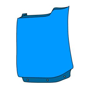 コモ KR-JCWGE25 左Fコーナーパネルの詳細画像5