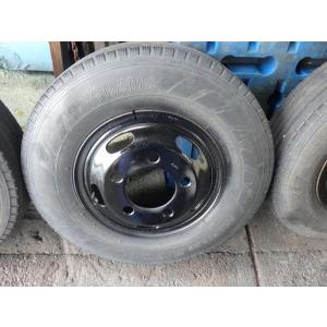 13インチ 社外アルミ ホイール タイヤ 4本セット メーカー不明 13×4J