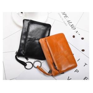 小銭入れ コインケース ミニ財布 牛革 本革 キャメル ブラック レッド メンズ レディース