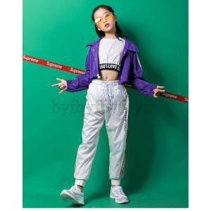子供 ダンス 衣装 ヒップホップ ダンストップ...の詳細画像3