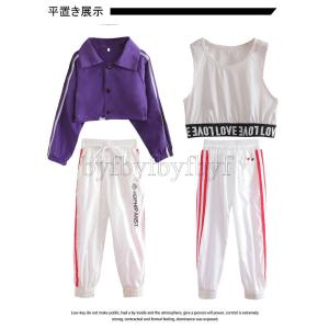 子供 ダンス 衣装 ヒップホップ ダンストップ...の詳細画像4