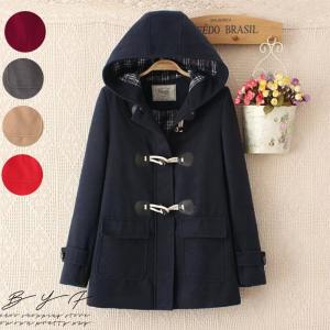 ダッフルコート レディース ロングコート 大きいサイズ