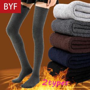 秋冬新作 ニーハイソックス レディース オーバーニーソックス