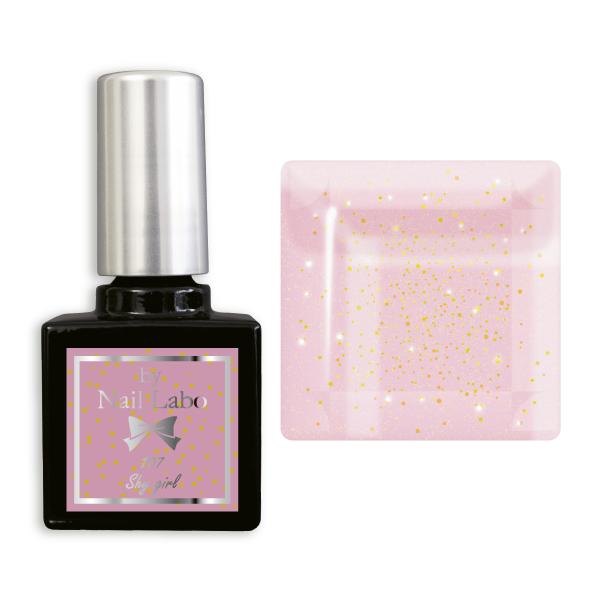 バイネイルラボ カラージェル 107 シャイガール | 日本製 マニキュアタイプ 国産 ジェルネイル