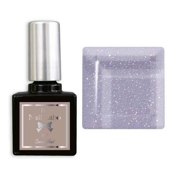 バイネイルラボ カラージェル　151 ココアフロート | 日本製 マニキュアタイプ 国産 ジェルネイ...