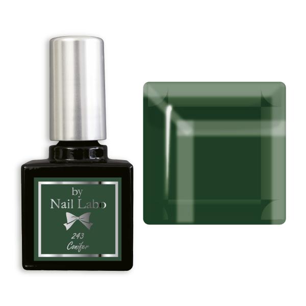 バイネイルラボ カラージェル 243 コニファー 7g | 日本製 マニキュアタイプ